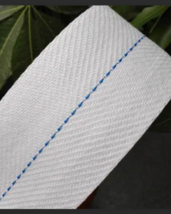 Egg belt pp woven 1.7mmx150mmx320m white